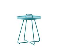 Cane-line - On The Move Side Table Small, Aqua - Blue