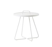 Cane-line - On The Move Side Table Small, White - White