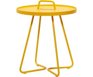 Cane-line - On The Move Side Table Small, Yellow - Yellow