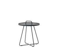 Cane-line On the move table Ø37 cm Black