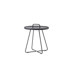 Cane-line On the move table Ø37 cm Black