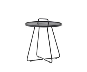 Cane-line On the move table Ø44 cm Black