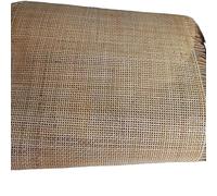 Cane Webbing Woven,Rattan Sheet Natural Rattan Material Real Ratan Cane Webbing Roll Wicker Sheet 40-50cm Width for Chair Table Furniture DIY(Checkered,40x60cm)