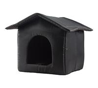 Caneem Outdoor Cat House Weatherproof, Thickened Cat Tent, Portable Folding Winter Pet Shelter for Feral Cats, Stray Cats, Small Dogs