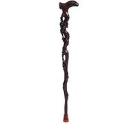 Canes Cane, Elderly Crutches, Solid Wood Walking Stick, Walker, Black and Ebony Hollow Carving 89cm Long Available as Needed Truncated by Yourself It's so kind of you