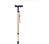 Canes Cane Elderly Crutches Three Colors Small Legs Four-Foot Multi-Function Retractable Walking Stick Adjustment Range of 74 Cm-96 cm decorate Aqiong