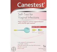 Canestest Self Test for Vaginal Infections | Helps Diagnose Common Vaginal Infections Including Thrush & Bacterial Vaginosis | Clinically Tested with 90% Accuracy - 1 Swab