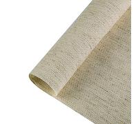 CANFOISON Aida Cloth Big Size 14 Count, Natural Oatmeal Cross Stitch Fabric, 60 inch by 36 inch (60 inch by 1 Yard)