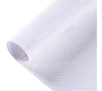 CANFOISON Aida Cloth Big Size 16 Count, White Cross Stitch Fabric, 39 inch by 60 inch