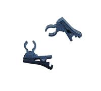Canfon ABS Plastic Lavalier Microphone Clip, Buckle Type Tie Clip for Sony UWP, Saramonic, Sennheiser, Boya Lavalier Lapel Microphone, Pack of 2 (6.5mm)