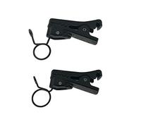 CANFON ABS Plastic Lavalier Microphone Tie Clip for All Kinds of Omnidirectional Condenser Microphone for Sony UWP, Saramonic, Sennheiser, Boya,Shure Lavalier Lapel Microphone, Pack of 2 (7.5mm)