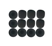 Canfon Lavalier Microphone Windscreens Replacement, 12 Pack Microphone Foam Covers, Mini Size, for Sony Boya Saramonic Maono.