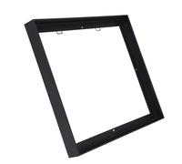 CANFRAVAS Canvas Frame 16x32, DIY Metal Canvas Floating Frame, Canvas Floater Frame For 0.6"-0.9" Deep Canvas Painting (Black,16"x32")