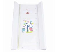 Cangaroo Changing mat 50 x 80 cm Hello, Side Edge, Integrated Measuring Tape, Colors:White