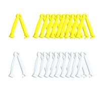 CANGCANG 20Pcs Whelping Kits,puppy umbilical cord clamps reusable umbilical dog whelping cord clips whelping kits for puppies disposable plastic pig for puppy pet piglet goat small animal