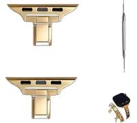 Cangroo Italian Charm Bracelet Watch Band Connectors Compatible for Apple Watch Series 1-11, Ultra 3 2 1, SE 3 2, DIY Strap Adapter for Making Jewelry Bracelet Band Kit Accessories