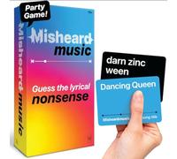 Cangzhi Wrong Song - The Hilarious Music Card Game Fun Paper Games Party/Gathering Game with 500 Wrong Singing Cards Family Games for Children and Adults