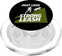 Canicross Dog Running Run With My Dog Trail Dog Skijoring PopSockets PopGrip for MagSafe