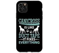 Canicross Is Like Duct Tape It Fixes Everything Running Dog Case for iPhone 11 Pro Max