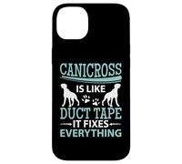 Canicross Is Like Duct Tape It Fixes Everything Running Dog Case for iPhone 14 Plus