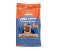 CANIDAE Pure Petite Premium Freeze-Dried Raw Coated Dog Food for Small Breeds, Real Salmon Recipe, 10 lbs, Grain Free