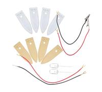 CANIGHT 1 Set Zinc Copper Anode for Fruit Battery Experiments Copper and Zinc Sheets for Science Projects Learning and Educational Presentations Explore Electricity Concepts