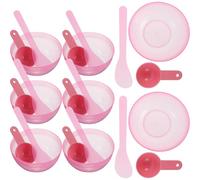 CANIGHT 10 Sets Facial Mask Mixing Bowls Kit with Plastic Bowls, Spatulas and Spoons for Preparation, Versatile Use in Skincare and Home Beauty Treatments