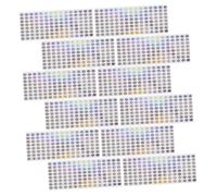 CANIGHT 1000Pcs Holographic Anti-counterfeiting Label Stickers Ce Rohs Adhesive Trading Use Labels Holographic Stickers for Secure Labeling