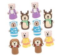 CANIGHT 10pcs Cartoon Animal Cuticle Nipper Sleeves Durable Nail Trimmer Protectors Secure Grip Extend Tool Lifespan Fun Design for Manicure