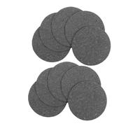 CANIGHT 10pcs Exfoliating Face Sponges Soft Round Makeup Remover Pads for Gentle Facial Cleansing Wood Pulp High Absorbency for Daily Skincare and Travel