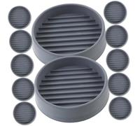 CANIGHT 12 Pcs Furniture Castor Mat Furniture Caster Cups Furniture Casters Hardwood Floors Furniture Casters Carpet Table Wheels Furniture Cups Carpet Outdoor Furniture Feet Castor Wheels