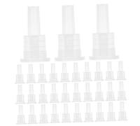 CANIGHT 150pcs Essential Oil Bottle Inner Plug Replacement Durable Aluminum Dropper Plugs for Perfume Vials Precise Dispensing Travel-friendly Design
