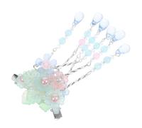 CANIGHT 1pair Chinese Style Floral Hair Clips Tassels for Girls Elegant Accessories for Thick Hair Comfortable Hairpins for All Occasions Daughters