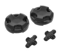 CANIGHT 1set Rubber Shock Absorbers Bow String Noise Reduction Equipment Bow Stabilizer Kit with Limb Dampeners for Archery Hunting and Target Practice Black