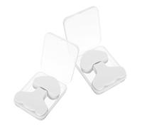 CANIGHT 2 Boxes of White Cotton Nose Patch Paper for Face and Nose Soft Blackhead Removal Strips Precise Fit for T Zone and Chin Gentle Facial Skin Care Tool for Women
