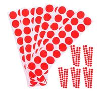 CANIGHT 2 Sets Target Repair Pasters Stickers, Target Pasters Replacement, round Red Paper Self-adhesive 2cm, for Indoor and Outdoor Ranges, Professional Hunters