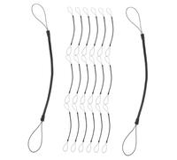 CANIGHT 20pcs Elastic Tether Spring Rope for Stylus Pens and Keys Lost Lanyard for Keychains Versatile Accessory for Daily Use