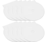 CANIGHT 20pcs Reusable CD Dvd Storage Cases Thickened Single Disc Holders Portable Media Storage Boxes for Home and Travel