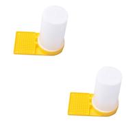 CANIGHT 2pcs Bee Feeder Beekeeping Feeder The Honeys Beekeeping Water Dispenser Beehive Feeder Water Feeder Hive Tool Bee Boxes Beekeeping Water Feeding Tool Honey Feeder