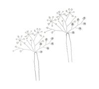 CANIGHT 2pcs Elegant Hair for Brides Chic Wedding Hair Accessories for Unique Hairstyles and Stunning Bridal Looks for Weddings Parties and Special Occasions