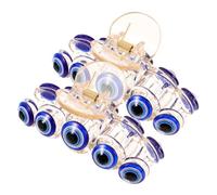 CANIGHT 2pcs Evil Eyes Clips for Thick Hair Large Decorative Hair Clips Strong Grip for Women for Parties Weddings and Everyday Use