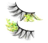 CANIGHT 2pcs False Eyelashes Natural Look Strip Lashes Lash Clusters for Women Curl Design