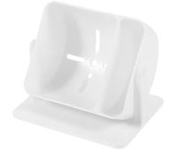 CANIGHT 2pcs Makeup Sponge Holder Wall Mounted Organizer Elegant Bathroom Storage Box for Blending Sponges Beauty Tools Design for Quick Installation Minimalist Makeup Organizer Milky