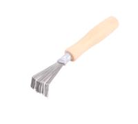 CANIGHT 2pcs Metal Comb Cleaner Hair Brush Cleaning Tool for Salon and Home Use Sturdy Hair Removal Tool from Comb without Breaking Random Color