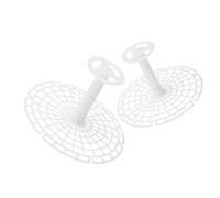 CANIGHT 2pcs Plastic Pickling Jar Press Tool for Home and Restaurant Use White Fermentation Press Plate Improving the Fermentation Process and Blocking Air Supply