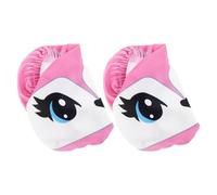 CANIGHT 2pcs Ski Goggle Covers Lightweight Fabric Protective Sleeve for Skiing and Travel, Anti-dust Snowboard Goggle Cover with UV Protection and Fox Pattern Design