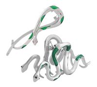 CANIGHT 2pcs Snake Metal Hair Clips Large Hair Clips Pretty Delicate Design Strong Hold for Occasions Women