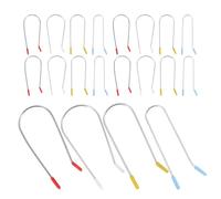 CANIGHT 32pcs Hot Roller Clips Replacement Pins for Electric Curlers U-shaped Securing Clamps for Hair Styling Protect Burn Flexible Use for Various Hair Volumes and Salon Home Curling