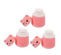 CANIGHT 3pcs Capacity Body Powder Puff and Container Travel Makeup Powder Dispenser Soft Puff Box