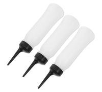 CANIGHT 3pcs Multi-purpose Hair Dye Applicator Bottles Made of Sturdy Pp Material with Beautiful Shape, for Scalp Treatment and Hair Coloring in Salon or Home Use